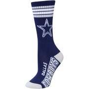 Add Dallas Cowboys For Bare Feet Women's Four Stripe Socks To Your NFL Collection