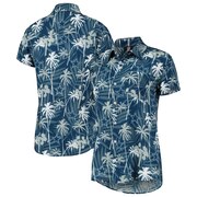 Add Dallas Cowboys Women's Tropical Palm Button-Up Shirt – Navy To Your NFL Collection