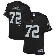 Add David Sharpe Oakland Raiders NFL Pro Line Women's Team Player Jersey – Black To Your NFL Collection