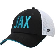 Add Jacksonville Jaguars NFL Pro Line by Fanatics Branded Women's Iconic Scoreboard Trucker Adjustable Hat - Black/White To Your NFL Collection