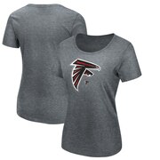 Add Atlanta Falcons Majestic Women's Showtime Game Tradition T-Shirt - Heathered Gray To Your NFL Collection