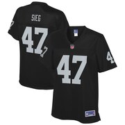 Add Trent Sieg Oakland Raiders NFL Pro Line Women's Team Player Jersey – Black To Your NFL Collection