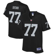 Add Trent Brown Oakland Raiders NFL Pro Line Women's Team Player Jersey – Black To Your NFL Collection