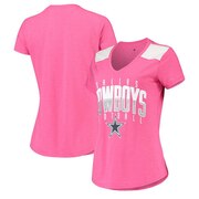 Add Dallas Cowboys Women's Summers V-Neck T-Shirt - Pink To Your NFL Collection