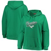 Add Philadelphia Eagles Mitchell & Ness Women's Plus Size Winning Team Pullover Hoodie – Kelly Green To Your NFL Collection