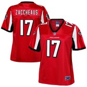 Add Olamide Zaccheaus Atlanta Falcons NFL Pro Line Women's Team Player Jersey – Red To Your NFL Collection