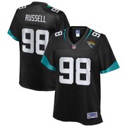 Add Dontavius Russell Jacksonville Jaguars NFL Pro Line Women's Player Jersey – Black To Your NFL Collection