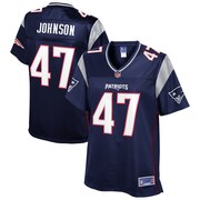 Add Jakob Johnson New England Patriots NFL Pro Line Women's Team Player Jersey – Navy To Your NFL Collection