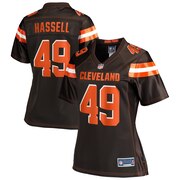 Order JT Hassell Cleveland Browns NFL Pro Line Women's Team Player Jersey – Brown at low prices.