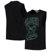 Add Philadelphia Eagles Junk Food Women's Vintage Muscle Tank Top - Black To Your NFL Collection