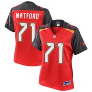 Add Earl Watford Tampa Bay Buccaneers NFL Pro Line Women's Team Player Jersey – Red To Your NFL Collection