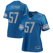 Add Anthony Pittman Detroit Lions NFL Pro Line Women's Team Player Jersey – Blue To Your NFL Collection