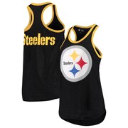 Add Pittsburgh Steelers G-III 4Her by Carl Banks Women's Tater Tank Top - Black To Your NFL Collection