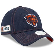 Add Chicago Bears New Era Women's 2019 NFL Sideline Road Official Head Logo 9TWENTY Adjustable Hat – Navy To Your NFL Collection