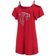 Atlanta Falcons G-III 4Her by Carl Banks Women's All In Cold Shoulder Dress - Red