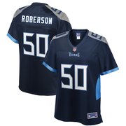 Add Derick Roberson Tennessee Titans NFL Pro Line Women's Player Jersey – Navy To Your NFL Collection