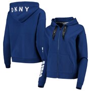 Add Indianapolis Colts DKNY Sport Women's Zoey Crop Full-Zip Hoodie - Royal To Your NFL Collection