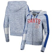 Add New York Giants New Era Women's Athletic Space Dye French Terry Full-Zip Hoodie - Royal To Your NFL Collection