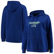 Add Seattle Seahawks Mitchell & Ness Women's Plus Size Winning Team Pullover Hoodie – Royal To Your NFL Collection