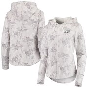 Add Philadelphia Eagles Tommy Bahama Women's Basta Blossoms Sport Full-Zip Hoodie - White To Your NFL Collection