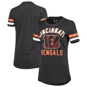 Add Cincinnati Bengals G-III 4Her by Carl Banks Women's Extra Point Bling Tri-Blend T-Shirt – Black To Your NFL Collection