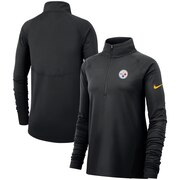 Add Pittsburgh Steelers Nike Women's Performance Half-Zip Core Jacket - Black To Your NFL Collection