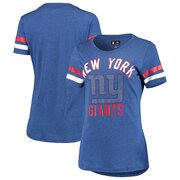 Add New York Giants G-III 4Her by Carl Banks Women's Extra Point Bling Tri-Blend T-Shirt – Royal To Your NFL Collection