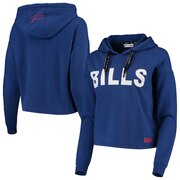 Add Buffalo Bills DKNY Sport Women's Maddie Crop Pullover Hoodie - Royal To Your NFL Collection