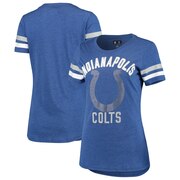 Add Indianapolis Colts G-III 4Her by Carl Banks Women's Extra Point Bling Tri-Blend T-Shirt – Royal To Your NFL Collection