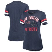 Add New England Patriots G-III 4Her by Carl Banks Women's Extra Point Bling Tri-Blend T-Shirt – Navy To Your NFL Collection