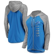 Add Detroit Lions Fanatics Branded Women's Forever Fan Full-Zip Hoodie - Blue To Your NFL Collection