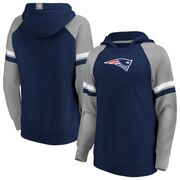 Add New England Patriots Fanatics Branded Women's Best In Stock Pullover Hoodie – Navy/Gray To Your NFL Collection