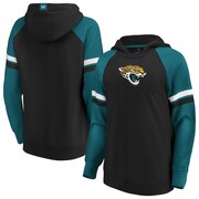 Add Jacksonville Jaguars Fanatics Branded Women's Best In Stock Pullover Hoodie – Black/Teal To Your NFL Collection