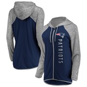 Add New England Patriots Fanatics Branded Women's Forever Fan Full-Zip Hoodie - Navy To Your NFL Collection