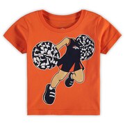 Add Denver Broncos Girls Toddler Pom Pom Cheer T-Shirt – Orange To Your NFL Collection