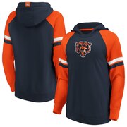 Add Chicago Bears Fanatics Branded Women's Best In Stock Pullover Hoodie – Navy/Orange To Your NFL Collection