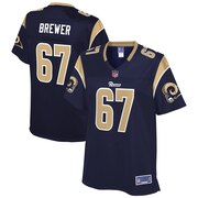 Add Chandler Brewer Los Angeles Rams NFL Pro Line Women's Team Player Jersey – Navy To Your NFL Collection