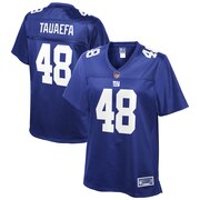 Add Josiah Tauaefa New York Giants NFL Pro Line Women's Team Player Jersey – Royal To Your NFL Collection