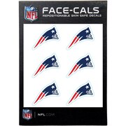 Add New England Patriots 6-Pack Mini-Cals Face Decals To Your NFL Collection