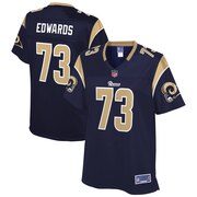 Add David Edwards Los Angeles Rams NFL Pro Line Women's Team Player Jersey – Navy To Your NFL Collection