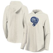 Add Los Angeles Rams Fanatics Branded Women's Game Lead Pullover Hoodie - Oatmeal To Your NFL Collection