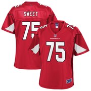 Add William Sweet Arizona Cardinals NFL Pro Line Women's Team Player Jersey – Cardinal To Your NFL Collection