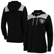 Add Oakland Raiders Fanatics Branded Women's Team Best Full-Zip Hoodie - Black To Your NFL Collection