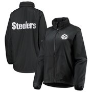 Add Pittsburgh Steelers DKNY Sport Women's Stadium Full-Zip Jacket - Black To Your NFL Collection