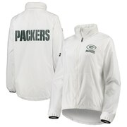 Add Green Bay Packers DKNY Sport Women's Stadium Full-Zip Jacket - White To Your NFL Collection