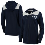 Add Los Angeles Rams Fanatics Branded Women's Team Best Full-Zip Hoodie - Navy To Your NFL Collection