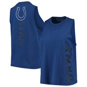 Add Indianapolis Colts DKNY Sport Women's Olivia Tri-Blend Tank Top - Royal To Your NFL Collection