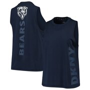 Add Chicago Bears DKNY Sport Women's Olivia Tri-Blend Tank Top - Navy To Your NFL Collection