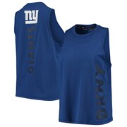Add New York Giants DKNY Sport Women's Olivia Tri-Blend Tank Top - Royal To Your NFL Collection