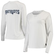 Add New England Patriots DKNY Sport Women's Gabby Mesh Long Sleeve T-Shirt – White To Your NFL Collection